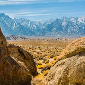 Blick auf die Sierra Nevada Blick auf die Sierra Nevada