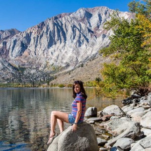 Am Ufer des Convict Lakes Am Ufer des Convict Lakes