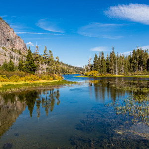 Herbstfarben an den Twin Lakes Herbstfarben an den Twin Lakes