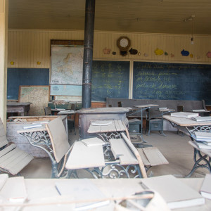 Die Schule in Bodige von Innen Die Schule in Bodige von Innen