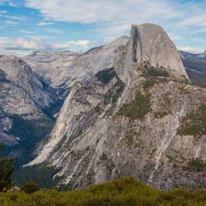 Blick vom Glacier Point ins Valley Blick vom Glacier Point ins Valley