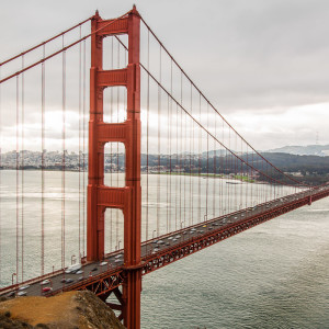 Golden Gate Brücke von Battery Spencer aus gesehen Golden Gate Brücke von Battery Spencer aus gesehen
