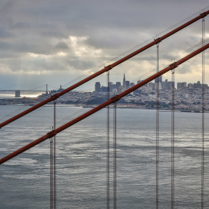 Golden Gate Brücke von Battery Spencer aus gesehen Golden Gate Brücke von Battery Spencer aus gesehen