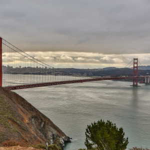 Golden Gate Brücke von der Conzelman Road Golden Gate Brücke von der Conzelman Road