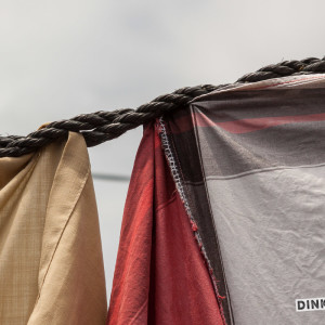 So wird die Wäsche aufgehangen So wird die Wäsche aufgehangen