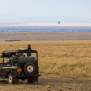 Unterwegs in der Masai Mara Unterwegs in der Masai Mara