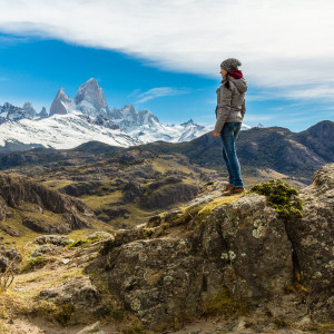 Geniale Aussicht auf den Fitz Roy