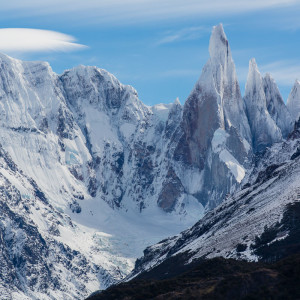 Cerro Torre vom Mirador Condores fotografiert