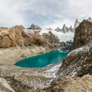 Blick auf die Laguna Sucia