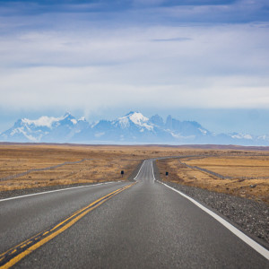 Das Paine-Massiv immer fest im Blick Das Paine-Massiv immer fest im Blick