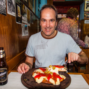 Eine typische argentinische Pizza