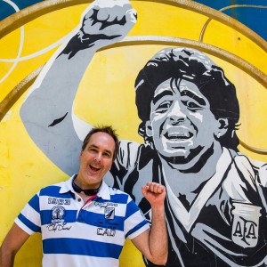 Maradona ist hier Allgegenwärtig Maradona ist hier Allgegenwärtig