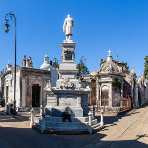 Grüften auf dem Friedhof Recoleta