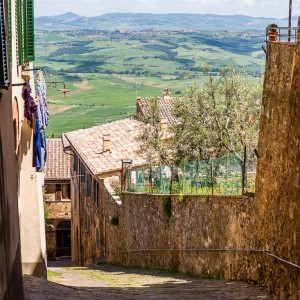 Tolle Ausblicke in Montalcino Tolle Ausblicke in Montalcino