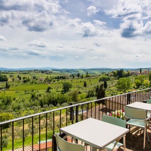 Terrasse im Vecchie Mura