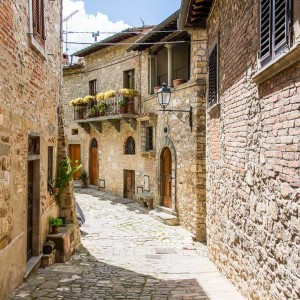 In den Gassen von Montefioralle