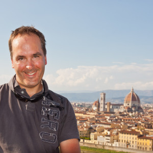 Franky am Piazzale Michelangelo