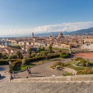Am Piazzale Michelangelo