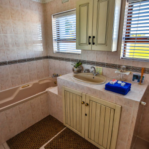 Badezimmer im Atlantic Guest House