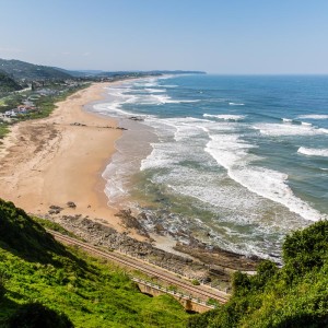 Blick vom Dolphin’s Point auf die Küste von Wilderness Blick vom Dolphin's Point auf die Küste von Wilderness