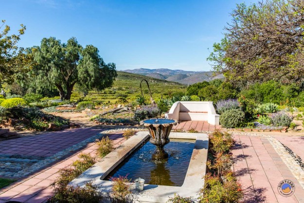 Gartenanlage des Naries Namaqualand Retreats