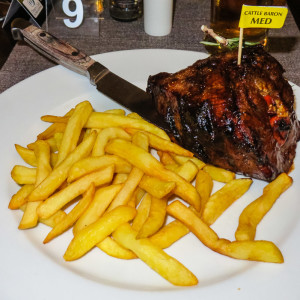 Lecker Abendessen im Cattle Baron Lecker Abendessen im Cattle Baron