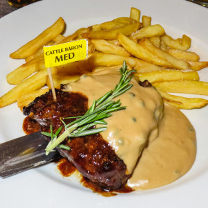 Lecker Abendessen im Cattle Baron Lecker Abendessen im Cattle Baron