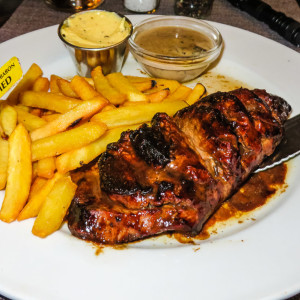 Leckeres Steak im Cattle Baron Leckeres Steak im Cattle Baron