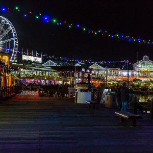 V&A Waterfont am Abend V&A Waterfont am Abend