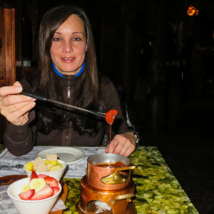 Schokofondue im Grizzly House Schokofondue im Grizzly House