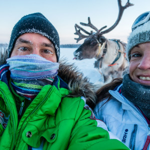 Rentier-Selfie