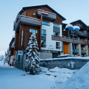 Fußgängerzone in Levi