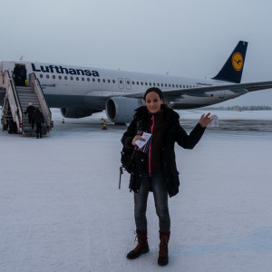 Unser Flieger ist zum einsteigen bereit