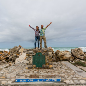 Schnappschuss am Cape Agulhas Schnappschuss am Cape Agulhas