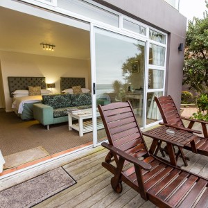 Die Terrasse in der Dune Guest Lodge Die Terrasse in der Dune Guest Lodge