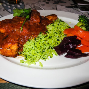 Abendessen im Salinas Beach Restaurant Abendessen im Salinas Beach Restaurant