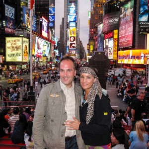 Dini & Frank am Times Square Dini & Frank am Times Square