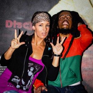 Reagan Party mit Bob Marley Reagan Party mit Bob Marley