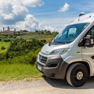 Blick auf die Skyline von San Gimignano Blick auf die Skyline von San Gimignano