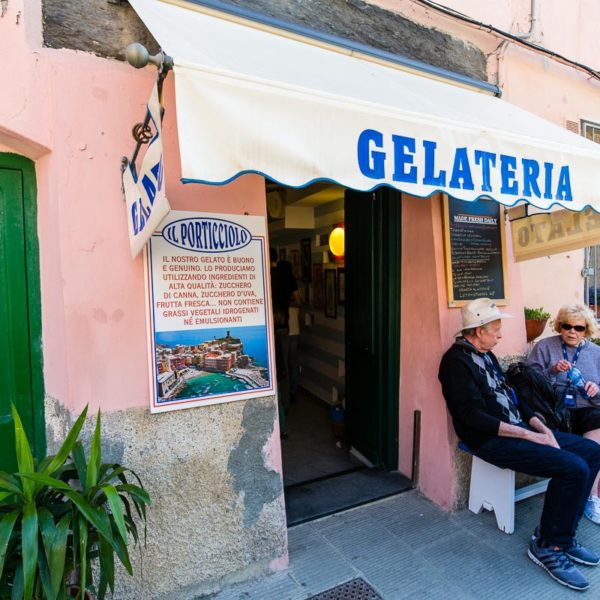 Leckeres Eis in Vernazza !!!