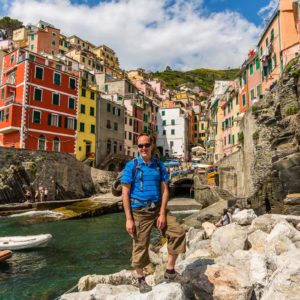 Am Hafen von Riomaggiore Am Hafen von Riomaggiore