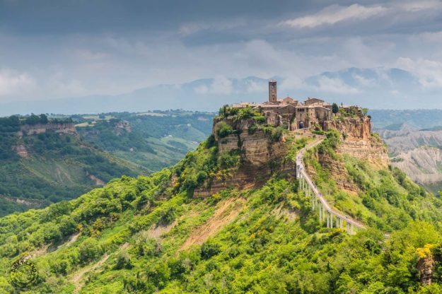 Bagnoregio vom Aussichtspunkt