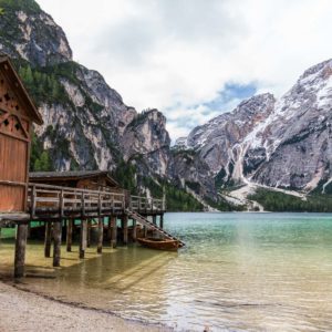 Das Bootshaus am Pragser Wildsee