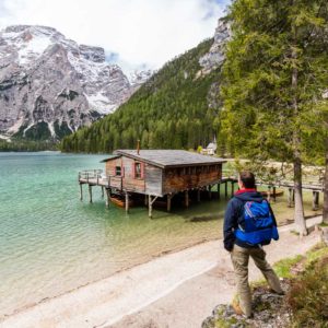 Das Bootshaus am Pragser Wildsee