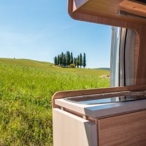 Parkplatz mit Aussicht