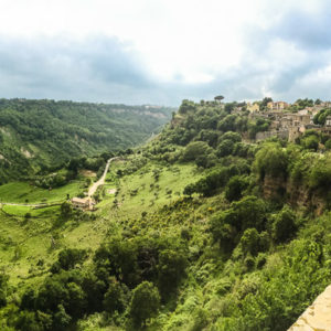 Panorama von Lubriano aus Panorama von Lubriano aus