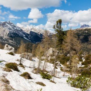 Die Schneefelder haben wir hinter uns Die Schneefelder haben wir hinter uns