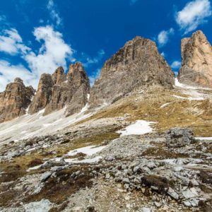 Die Drei-Zinnen (von hinten) Die Drei-Zinnen (von hinten)