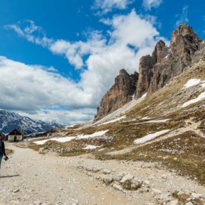 Auf der Südseite der Drei-Zinnen Auf der Südseite der Drei-Zinnen