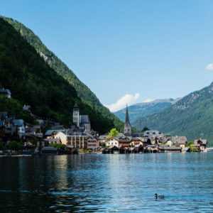 Blick auf das schmucke Örtchen Blick auf das schmucke Örtchen